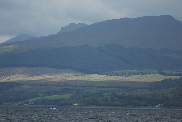 The Big Bienns  from Inverary Sea front