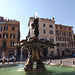 The Triton Fountain by Bernini in Piazza Barberini in Rome, June 2012