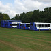 DSCF6045 Panther Travel line up at Showbus 2014