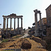 The Temple of Saturn and the Temple of Vespasian in the Roman Forum, July 2012