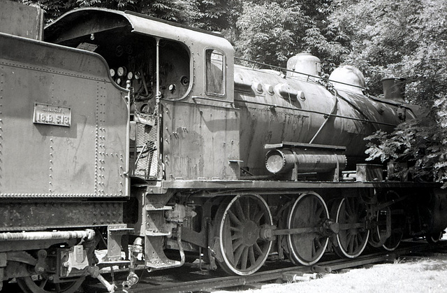 Locomotive au Château de la Ferté St-Aubin