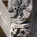 Wooden detail at the library