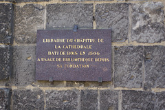 Rear side of the cathedral and the episcopal library