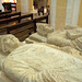 Gisants de St Mayeul et de St-Odilon - Eglise de Souvigny