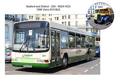 Seaford and District - 224 - R224 HCD - Eastbourne - 3.8.2014
