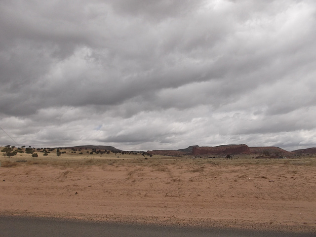 New Mexico landscape / Immensité new mexicaine.