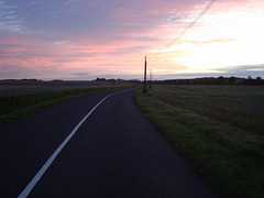 Dawn at last. Near Dreux. 5th and last day. August 25