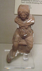 Terracotta Figure of a Pregnant Woman in the British Museum, April 2013