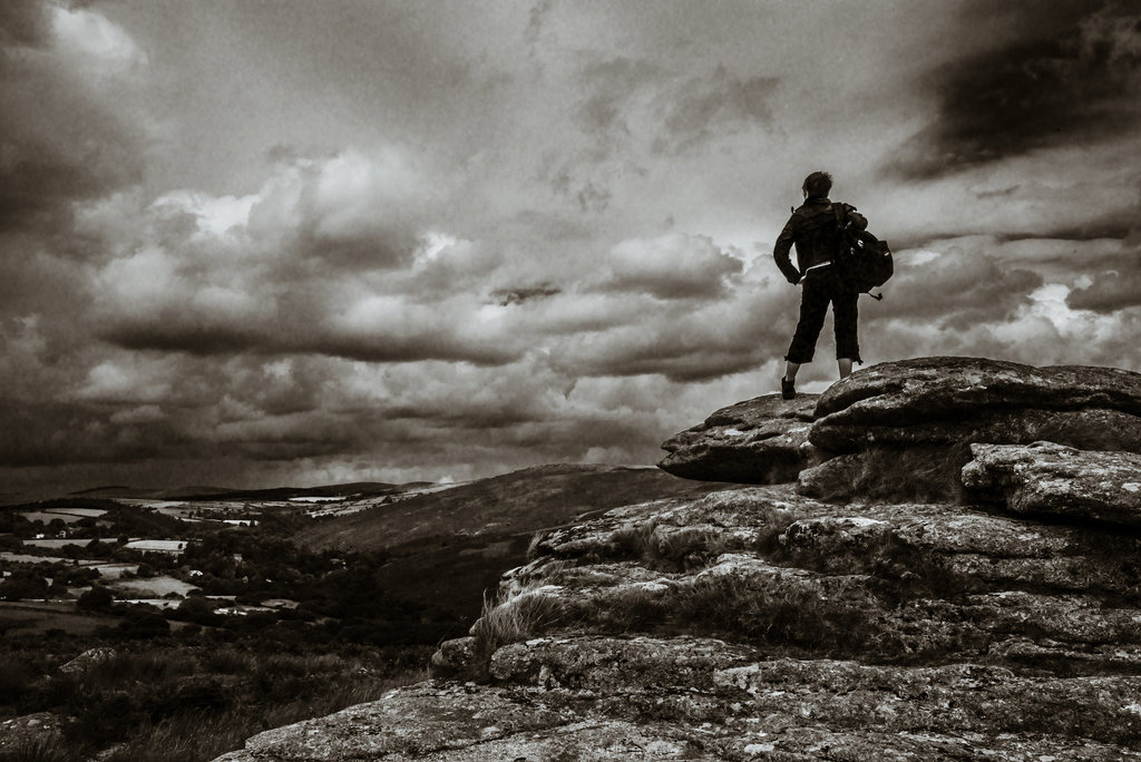 Karan im Dartmoor - 20140811