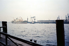 klassisches Hafenfoto - Ende 70er Jahre
