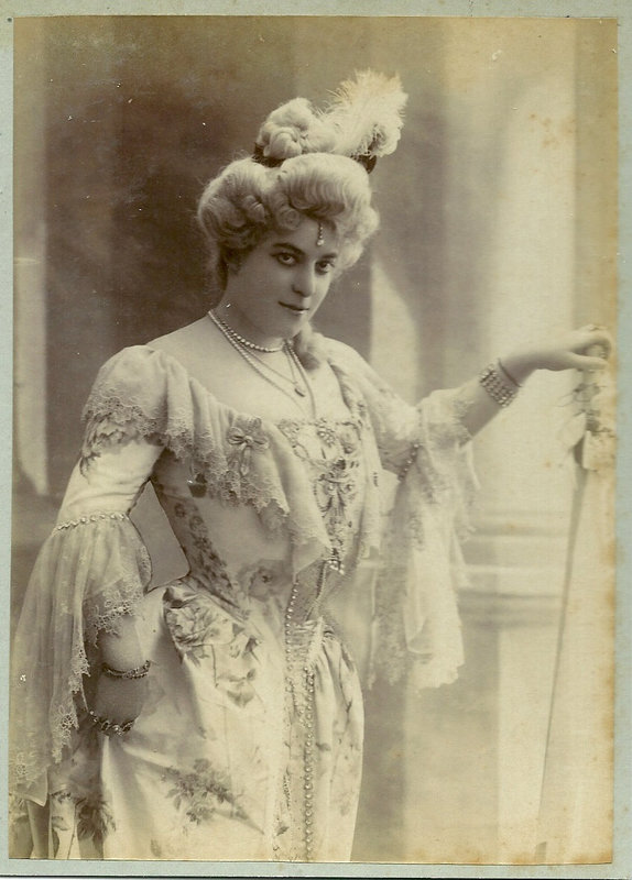 Frances Alda by Reutlinger