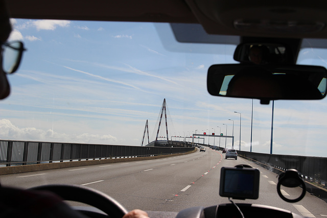 LA TRAVERSÉE DU PONT ST NAZAIRE