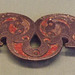 Bronze Strap Union Inlaid with Red Glass in the British Museum, May 2014