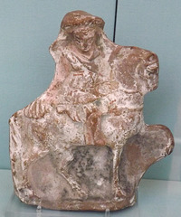 Military Officer on Horseback in a Religious Procession Figurine in the British Museum, April 2013