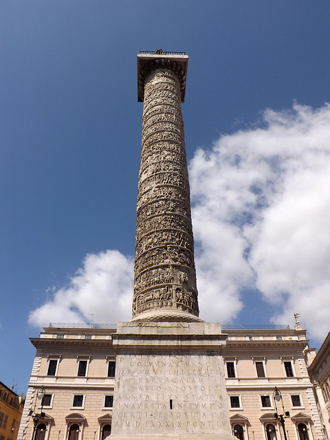 The Column of Marcus Aurelius in Rome, July 2012