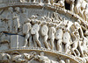 Detail of the Column of Marcus Aurelius in Rome, July 2012