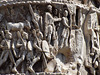 Detail of the Column of Marcus Aurelius in Rome, July 2012