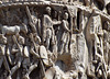 Detail of the Column of Marcus Aurelius in Rome, July 2012