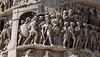 Detail of the Column of Marcus Aurelius in Rome, July 2012