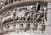 Detail of the Column of Marcus Aurelius in Rome, July 2012