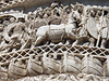 Detail of the Column of Marcus Aurelius in Rome, July 2012