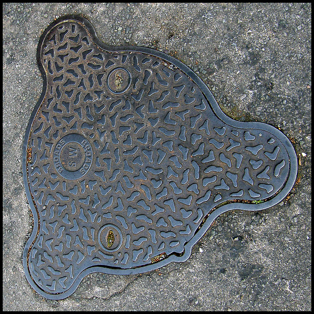 Broads manhole cover