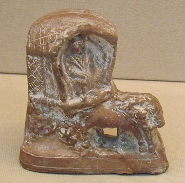 Terracotta Model of a Harmamaxa in the British Museum, April 2013