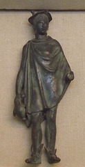 Bronze Figure of Mercury in the British Museum, April 2013