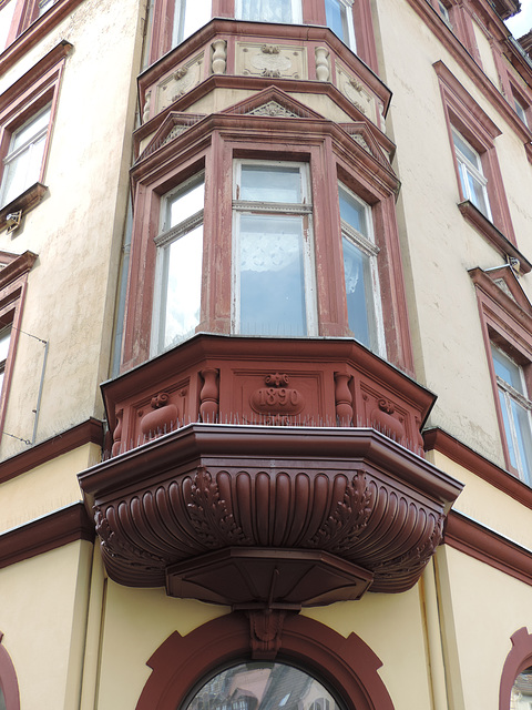 Altenburg - Balkon von 1890