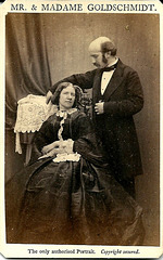 Jenny Lind & Otto Goldschmidt by Murray