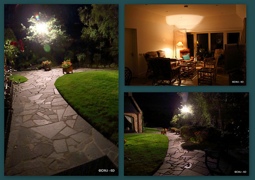 When the day is ended, and evening shadows fall...
