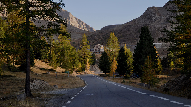 en montant au col d'Izoard