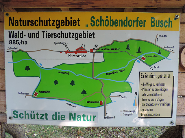 Naturschutzgebiet "Schöbendorfer Busch"