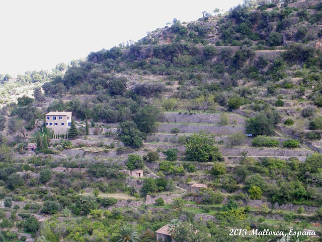 17 Deià Hill-side Farm From Es Molí  Terrace