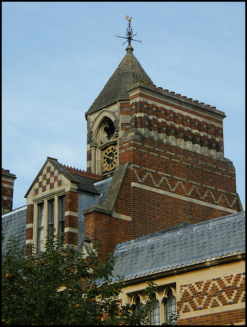 Keble College clock