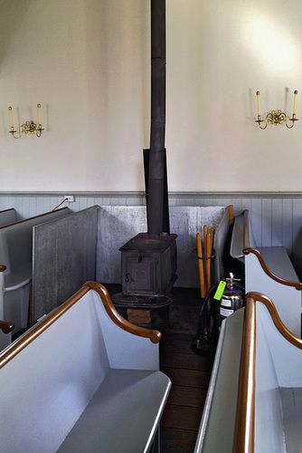 The Wood Stove – Old Dutch Church of Sleepy Hollow, Tarrytown, New York