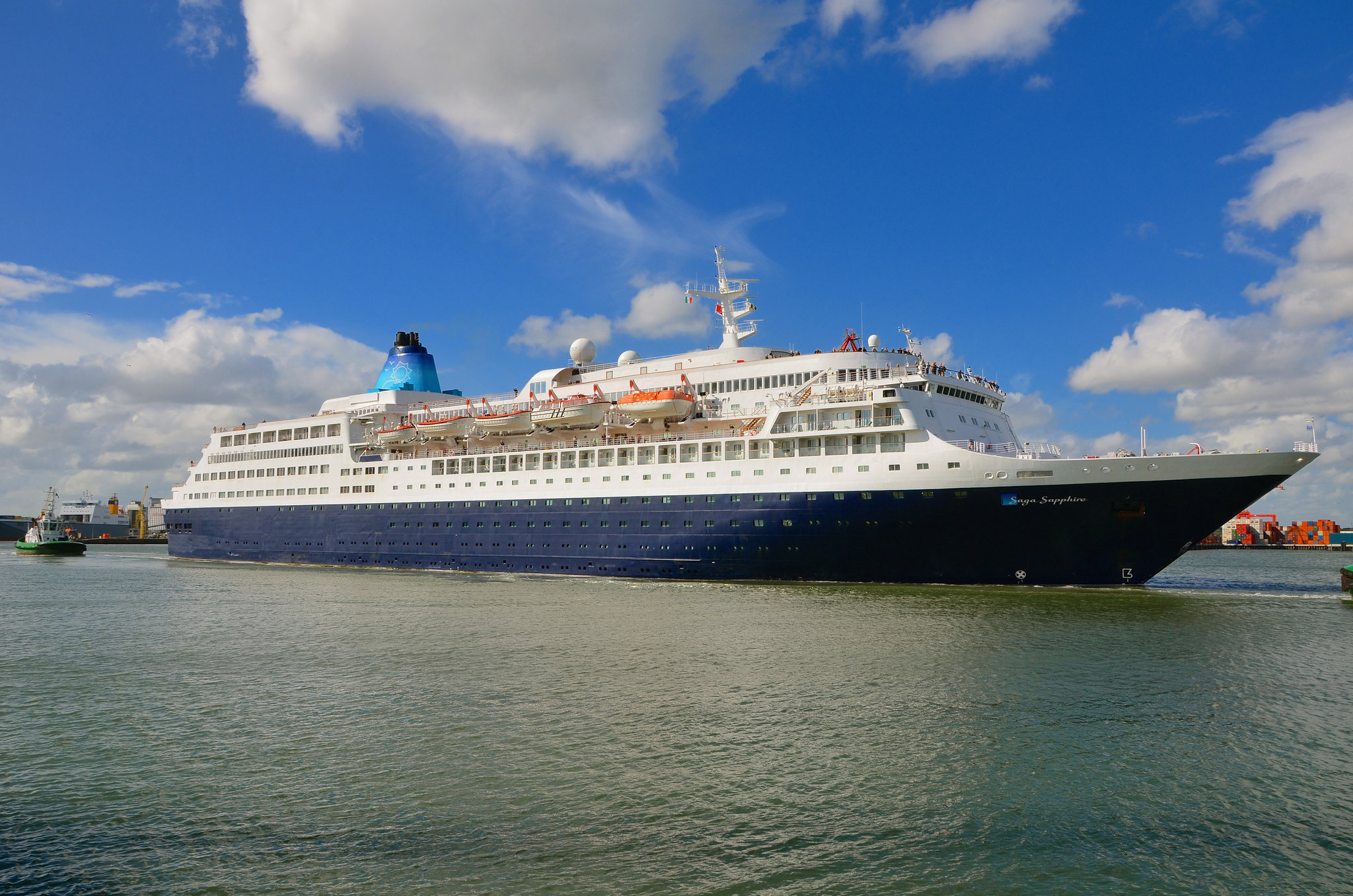 SAGA SAPPHIRE sailing from Dublin