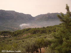 71 Drive East: Looking Back To Fornalutx