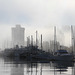 Misty Morning on the Vancouver Waterfront