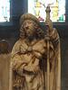 Detail of St. James the Greater in the Cloisters, October 2010