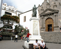 Santa Cruz de La Palma, An der Plaza de Espana 4. ©UdoSm