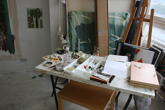 The artist's corner