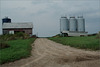 Barn, with tanks
