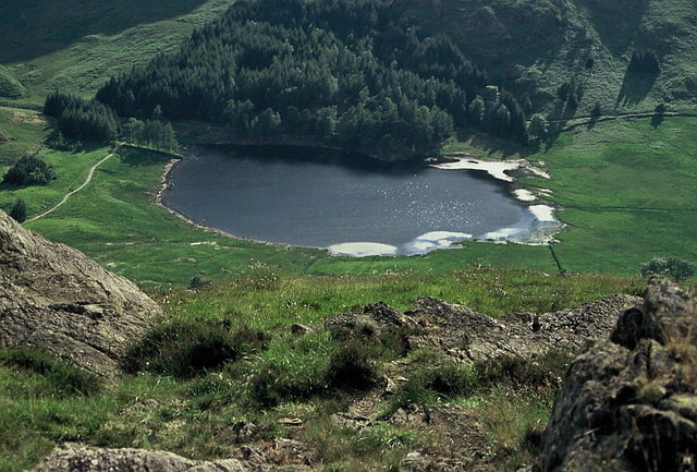 Blea Tarn - edited and de-saturated version