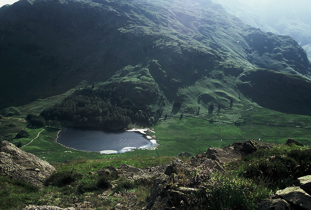 Blea Tarn - edited and de-saturated version