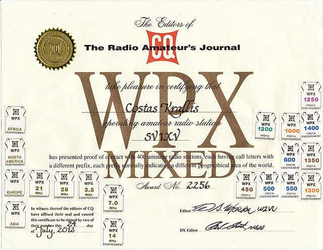 CQ WPX Mixed (1400 pfx)