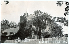 Huntingfield Hall, Suffolk c1900