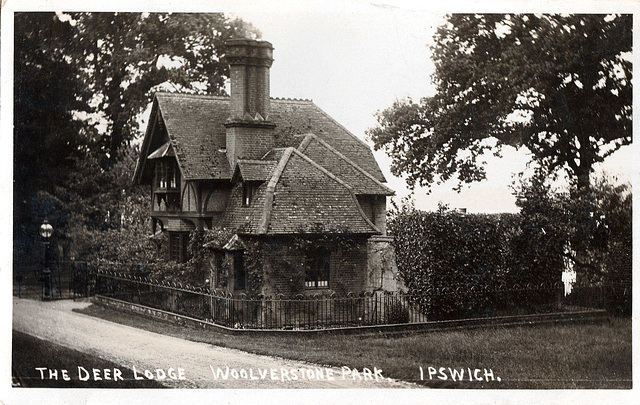 Deer Lodge, Woolverstone Park, Suffolk c1900