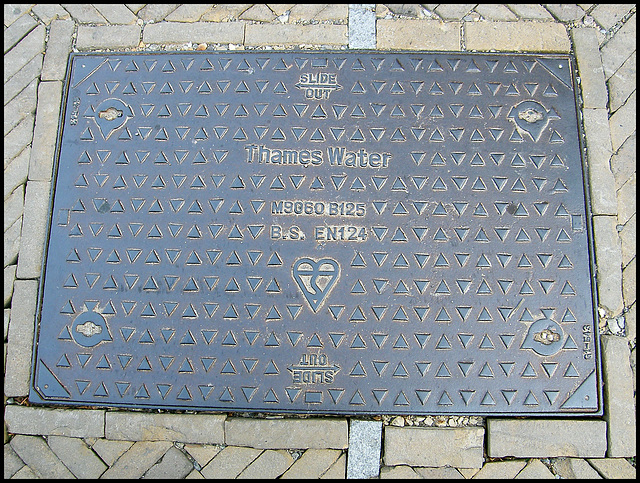 Thames Water manhole cover