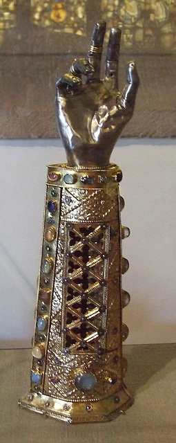 Arm Reliquary of St. Babylas in the Philadelphia Museum of Art, August 2009
